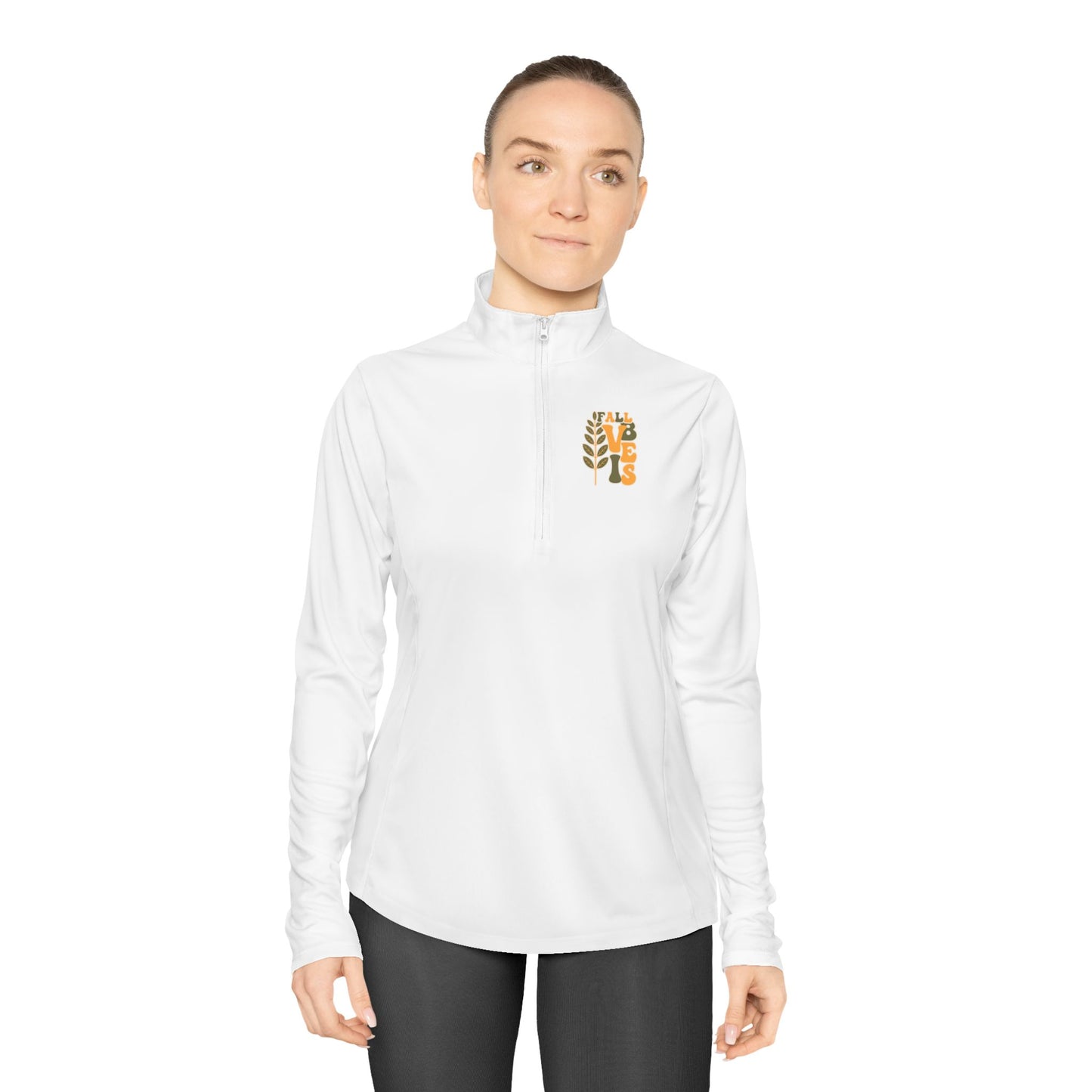 Quarter-Zip Pullover - Fall Vibes