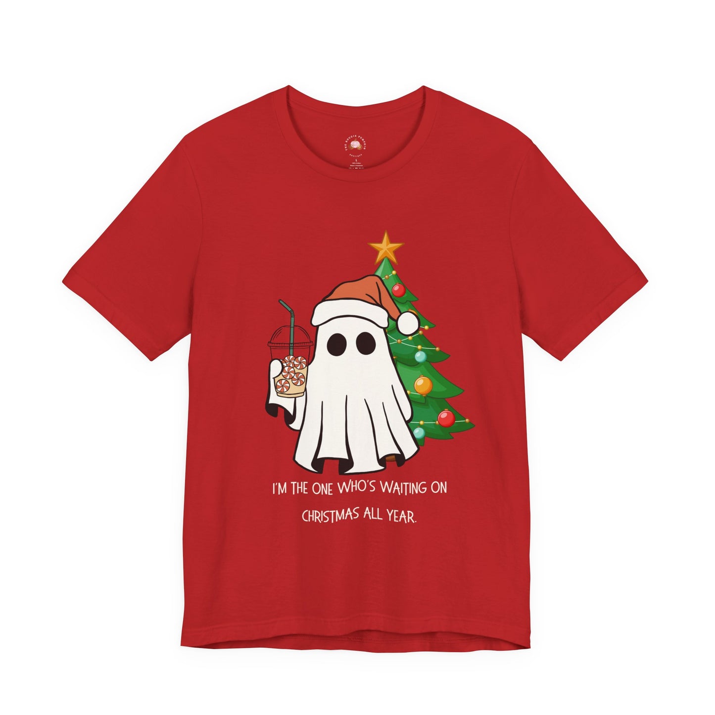 Funny Teacher Squad Unisex Tee - Ghost of Christmas Halloween Design