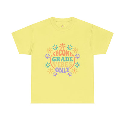 Second Grade Vibes Tee - Teacher Shirt
