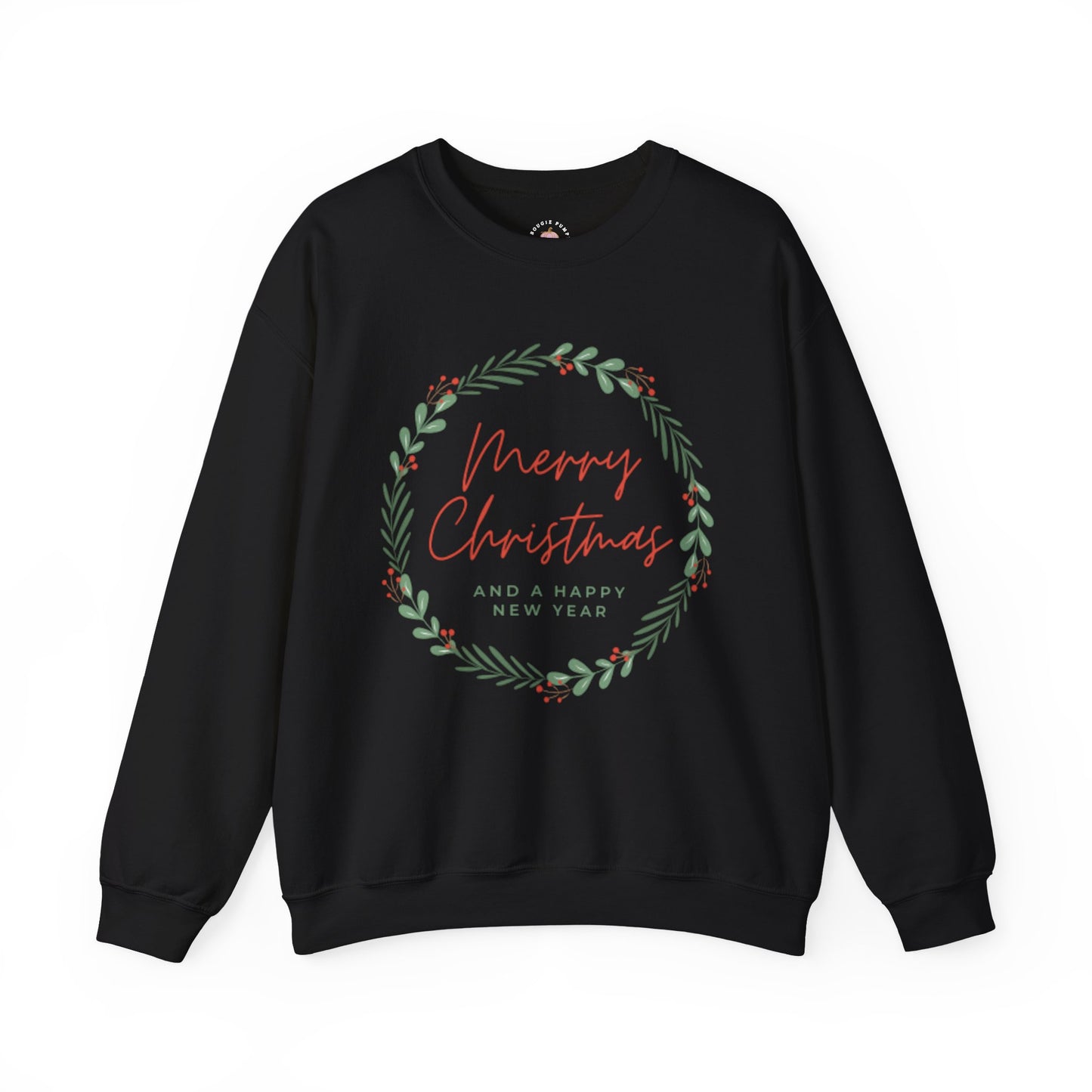 Merry Christmas Crewneck Sweatshirt, Cozy Holiday Style, Unisex Sweatshirt, Christmas Gift, Winter Apparel, Festive Clothing