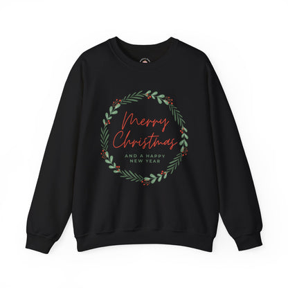 Merry Christmas Crewneck Sweatshirt, Cozy Holiday Style, Unisex Sweatshirt, Christmas Gift, Winter Apparel, Festive Clothing