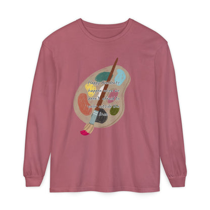 Long Sleeve T-Shirt - Don't Be Afraid to Color Outside the Lines