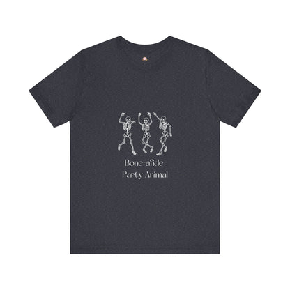 Halloween Skeleton Tee - Unisex Jersey Short Sleeve
