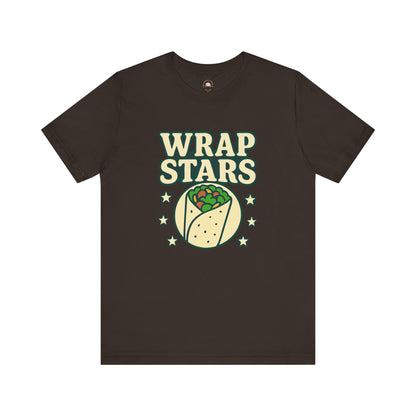 Punny Wrap Stars Unisex Tee - Cafeteria Worker Appreciation Gift - The Bougie Pumpkin Boutique