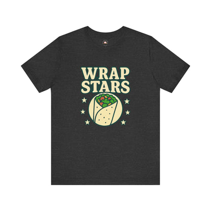 Punny Wrap Stars Unisex Tee - Cafeteria Worker Appreciation Gift - The Bougie Pumpkin Boutique