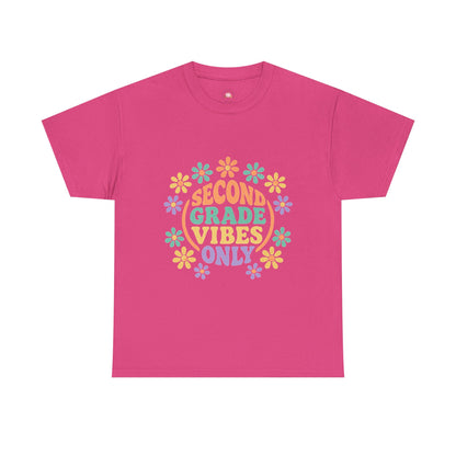Second Grade Vibes Tee - Teacher Shirt