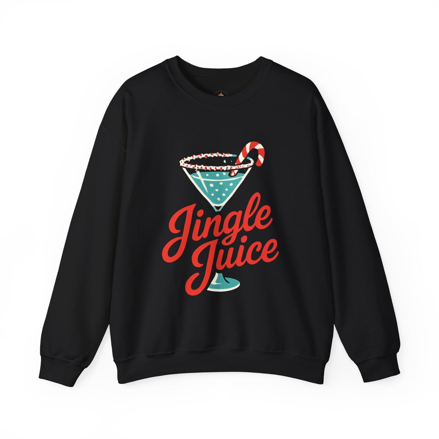 Jingle Juice Crewneck Sweatshirt | Holiday Gift, Cozy Apparel, Unisex, Christmas, Festive Style