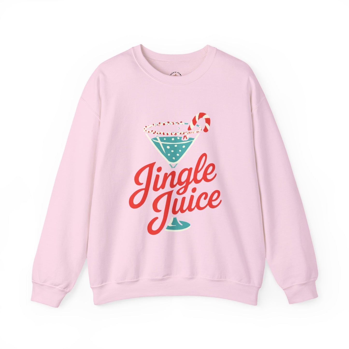 Jingle Juice Crewneck Sweatshirt | Holiday Gift, Cozy Apparel, Unisex, Christmas, Festive Style