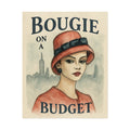 Bougie on a Budget Watercolor Wall Poster