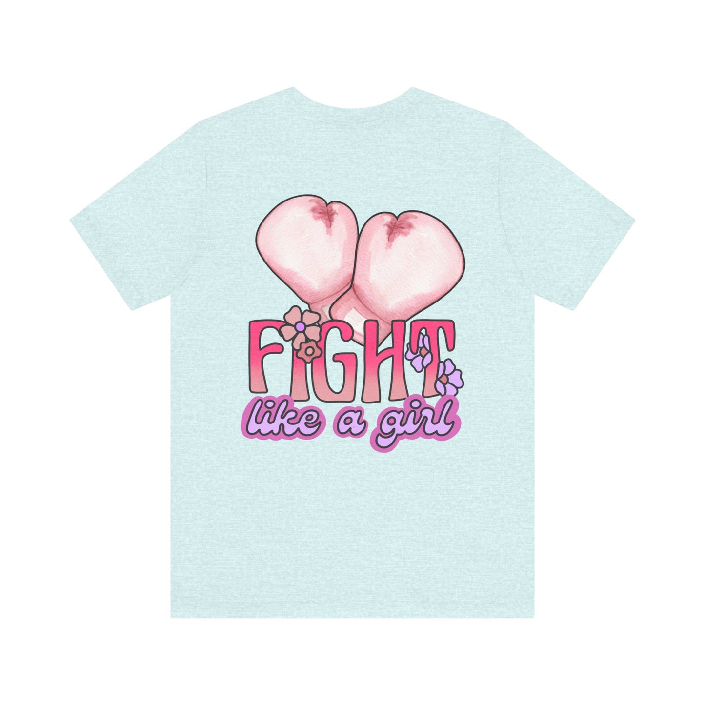 Empowerment Tee: Fight Like a Girl Unisex Jersey Short Sleeve T-Shirt, Awareness Shirt, Cancer Support Apparel, Gift for Fighters, [...]