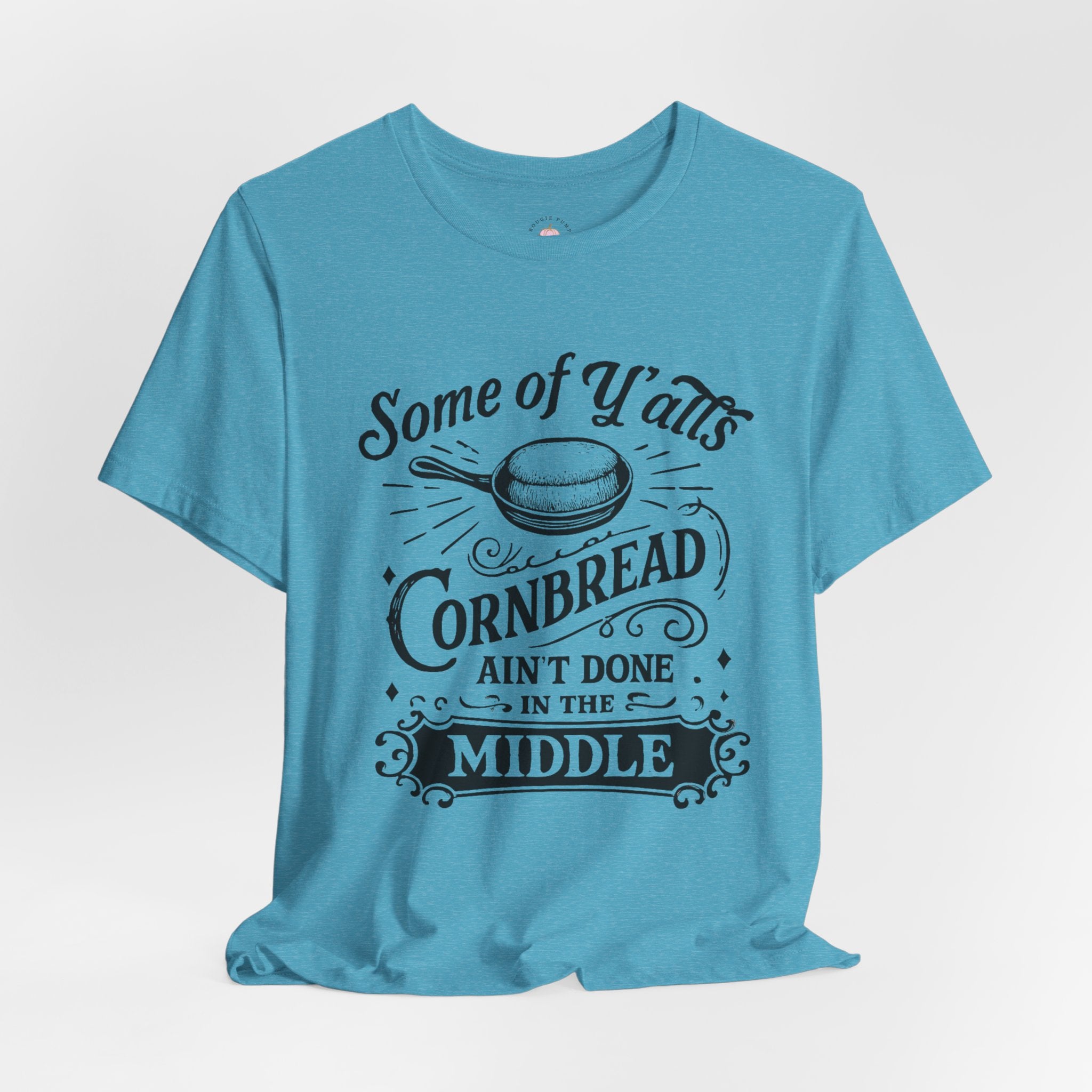 Cornbread Ain’t Done Tee | Southern Comfort T-Shirt | Funny Vintage Kitchen Shirt – Bougie Pumpkin Boutique