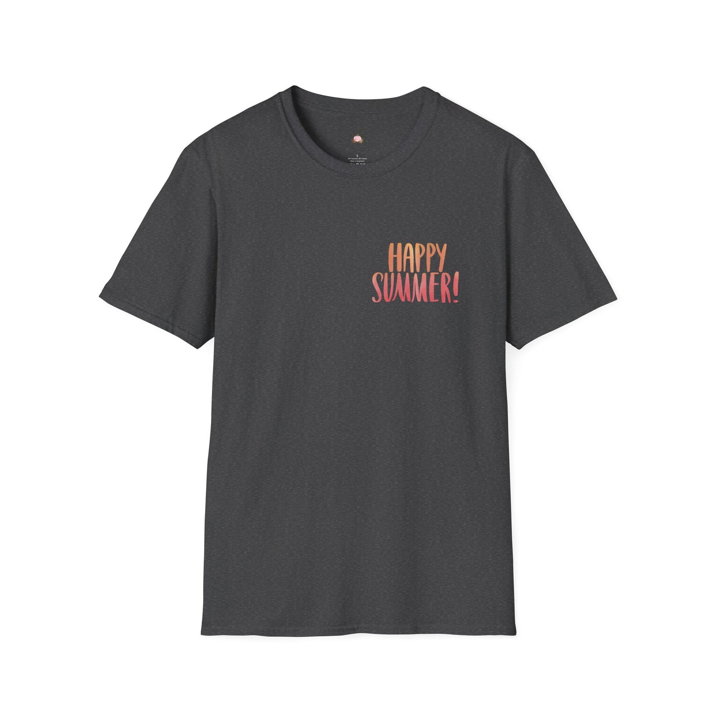 Happy Summer Unisex T-Shirt - Vacation Shirt and Beachwear