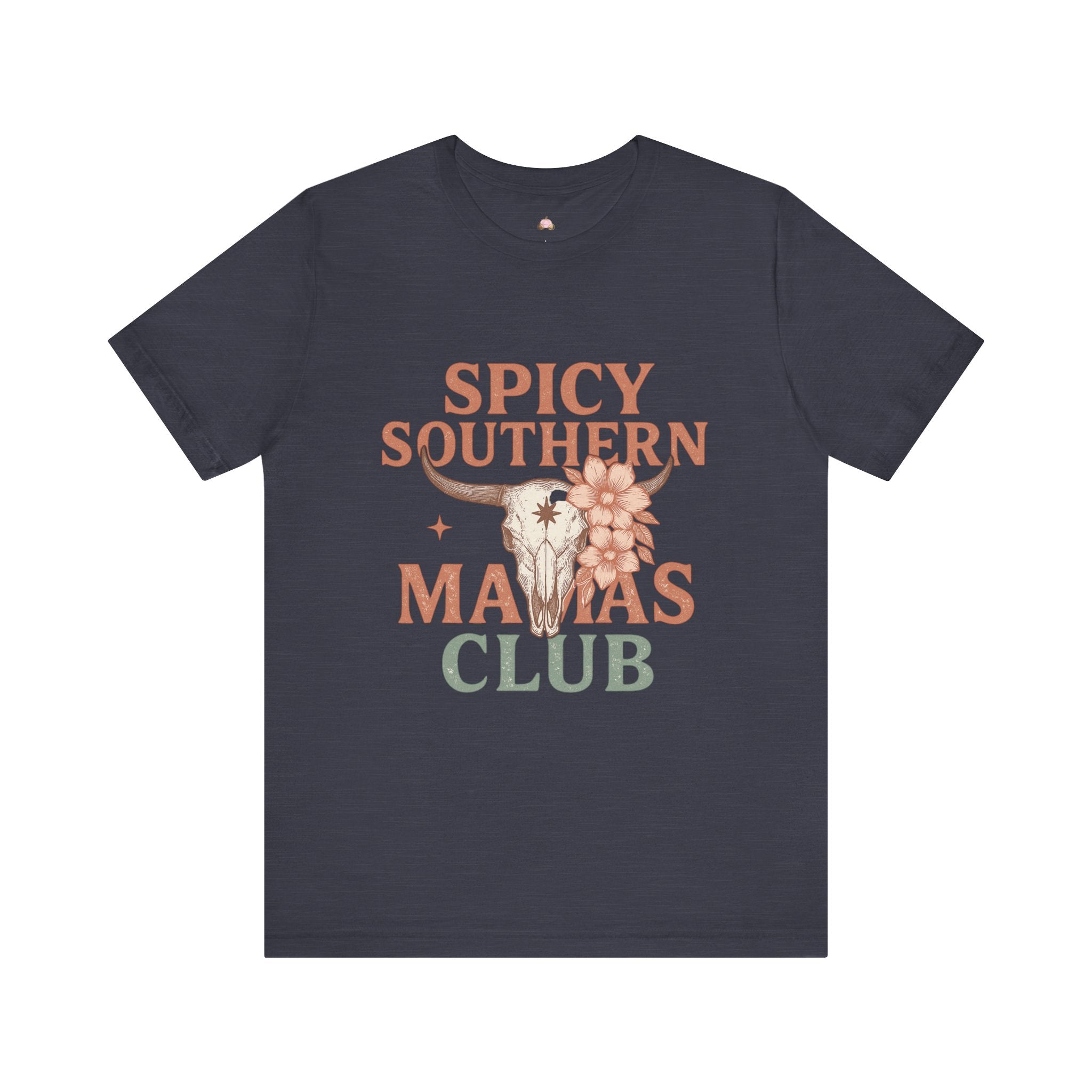 Spicy Southern Mamas Club Tee | Western Graphic Shirt for Faith-Filled Women – The Bougie Pumpkin Boutique