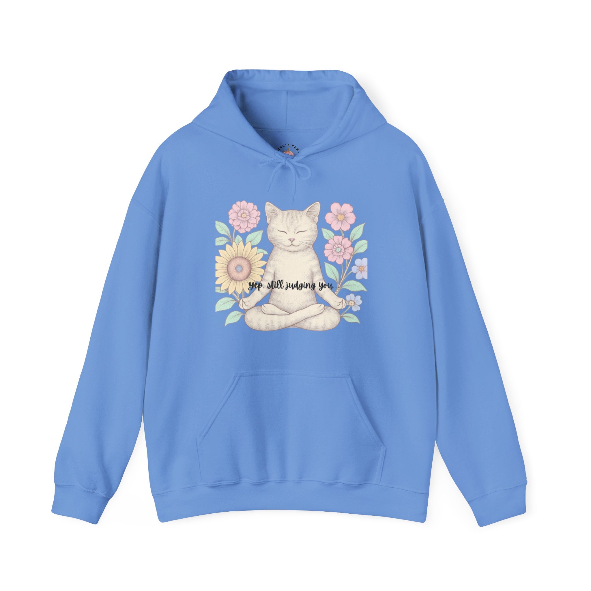 Zen Cat Snarky Hoodie Sweatshirt | The Bougie Pumpkin