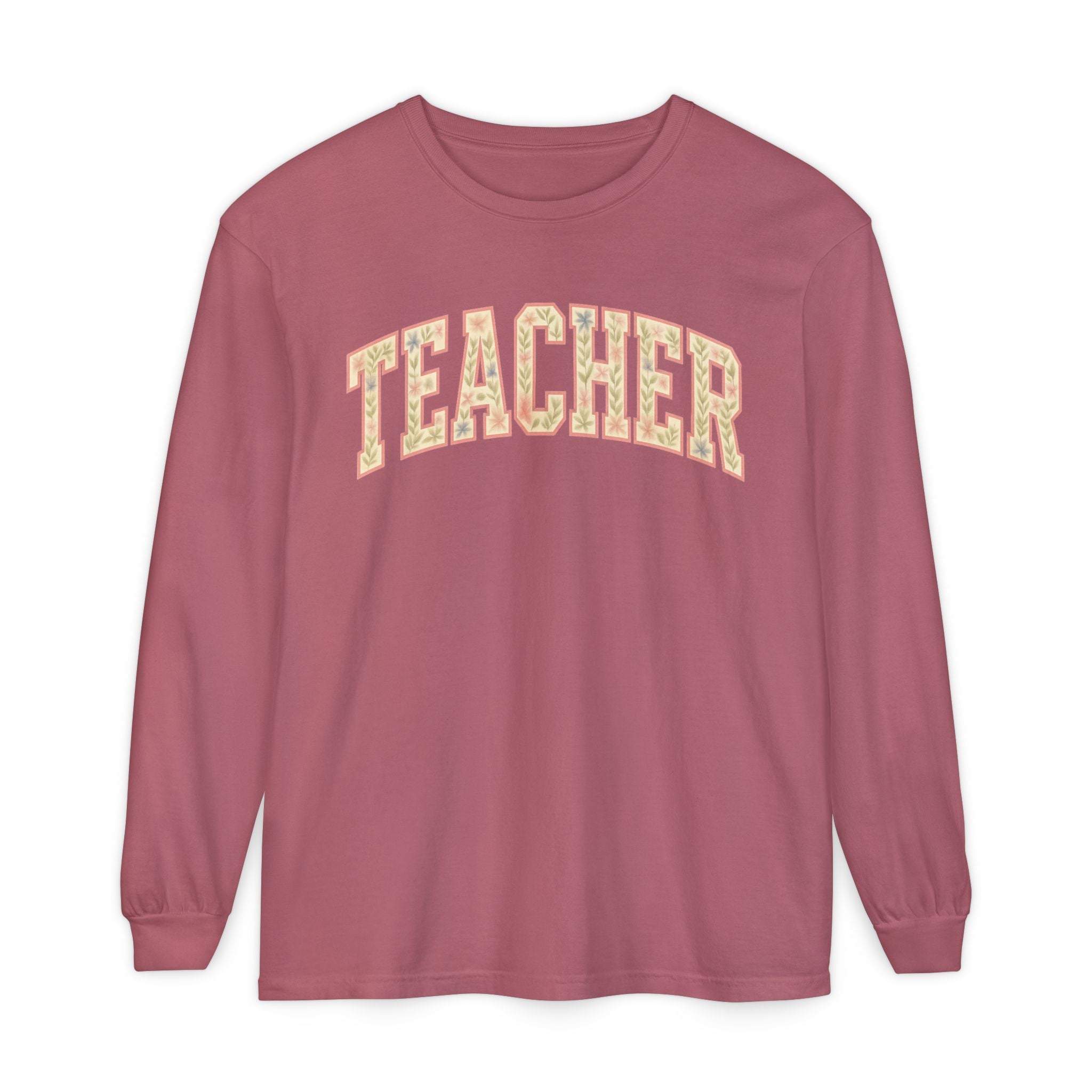 Teacher Appreciation Long Sleeve T-Shirt | Gift for Educators | Unisex Casualwear | Back to School | Holiday Gift