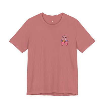 Empowerment Tee: Fight Like a Girl Unisex Jersey Short Sleeve T-Shirt, Awareness Shirt, Cancer Support Apparel, Gift for Fighters, [...]