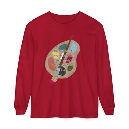 Long Sleeve T-Shirt - Don't Be Afraid to Color Outside the Lines