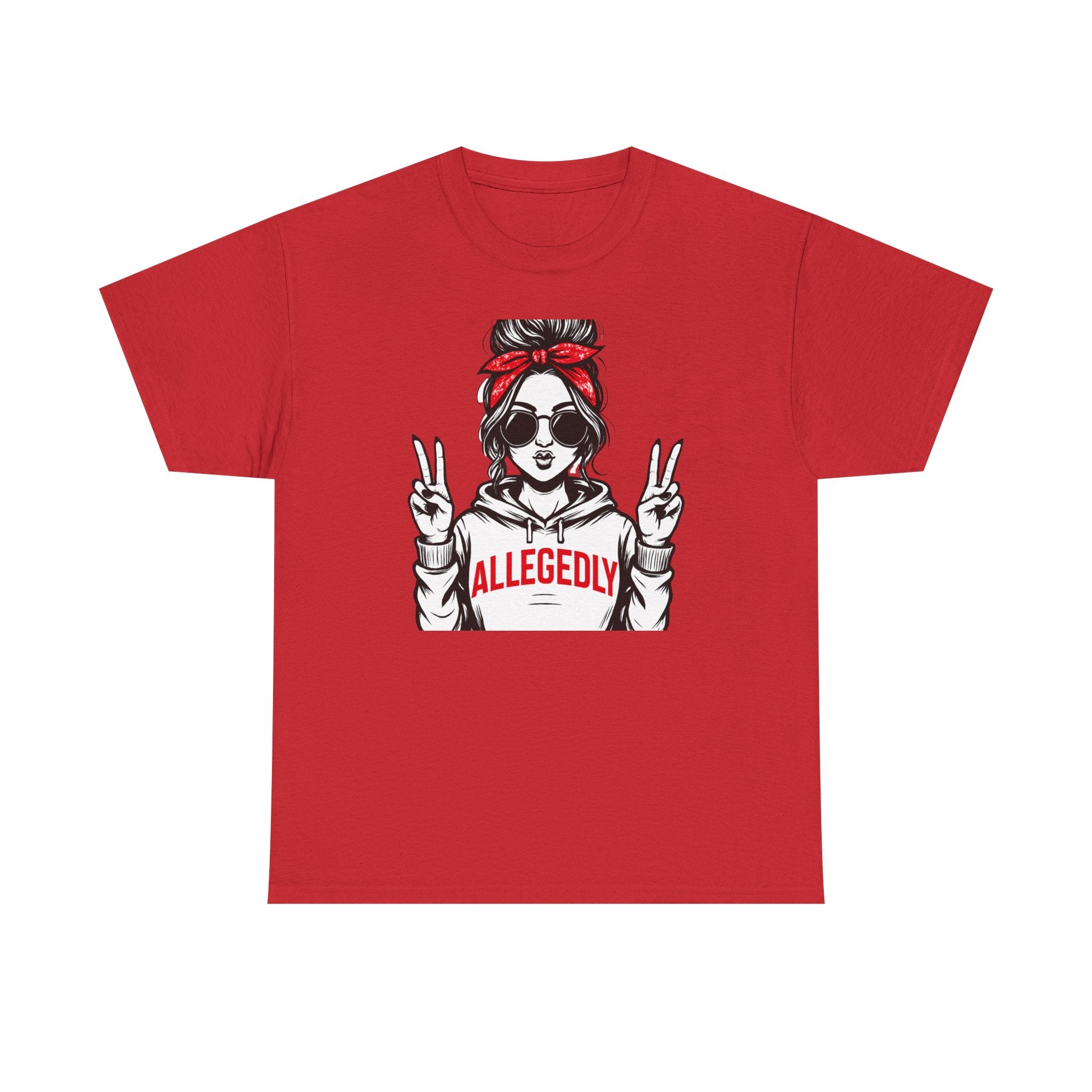 Allegedly Retro Rosie Peace Sign Tee