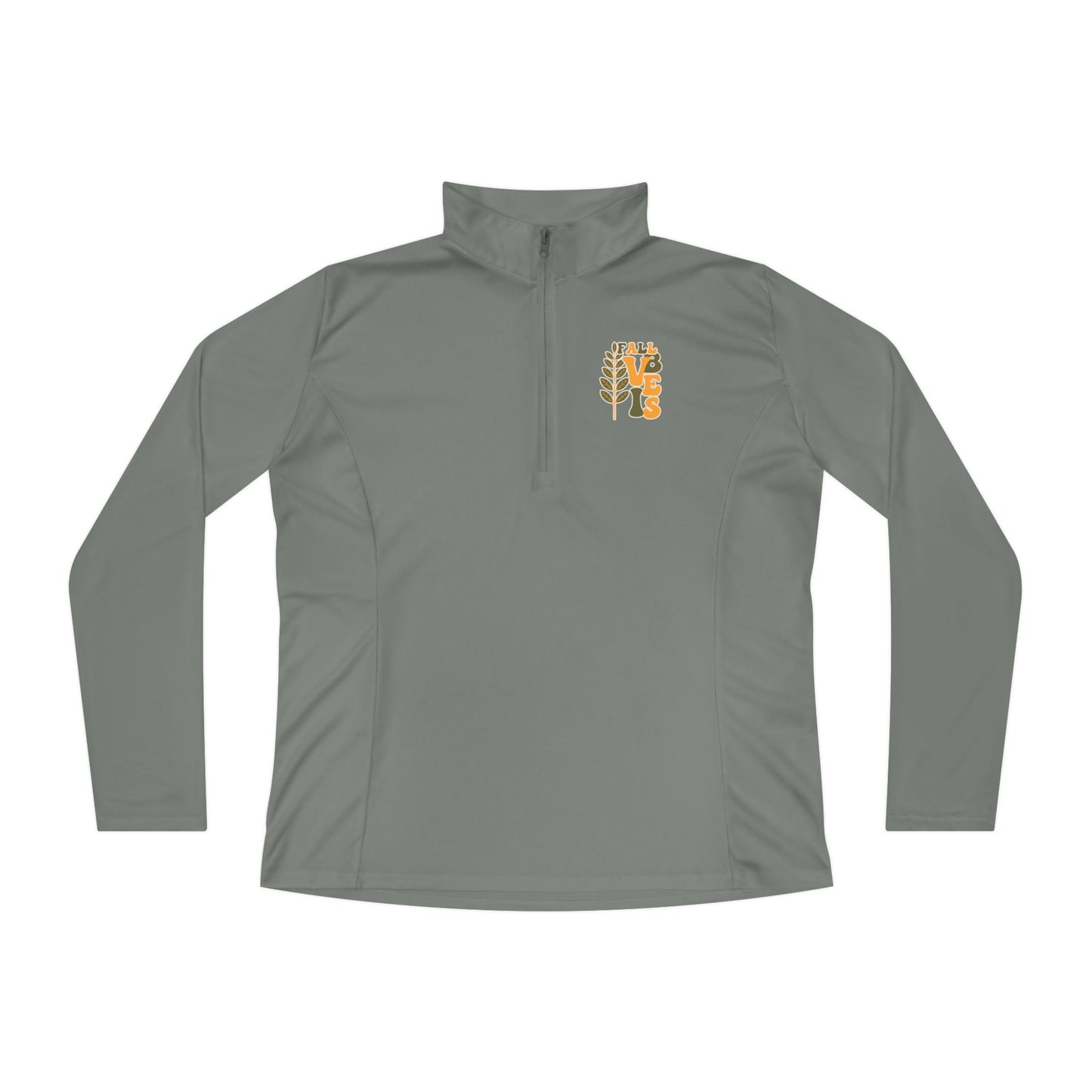 Quarter-Zip Pullover - Fall Vibes