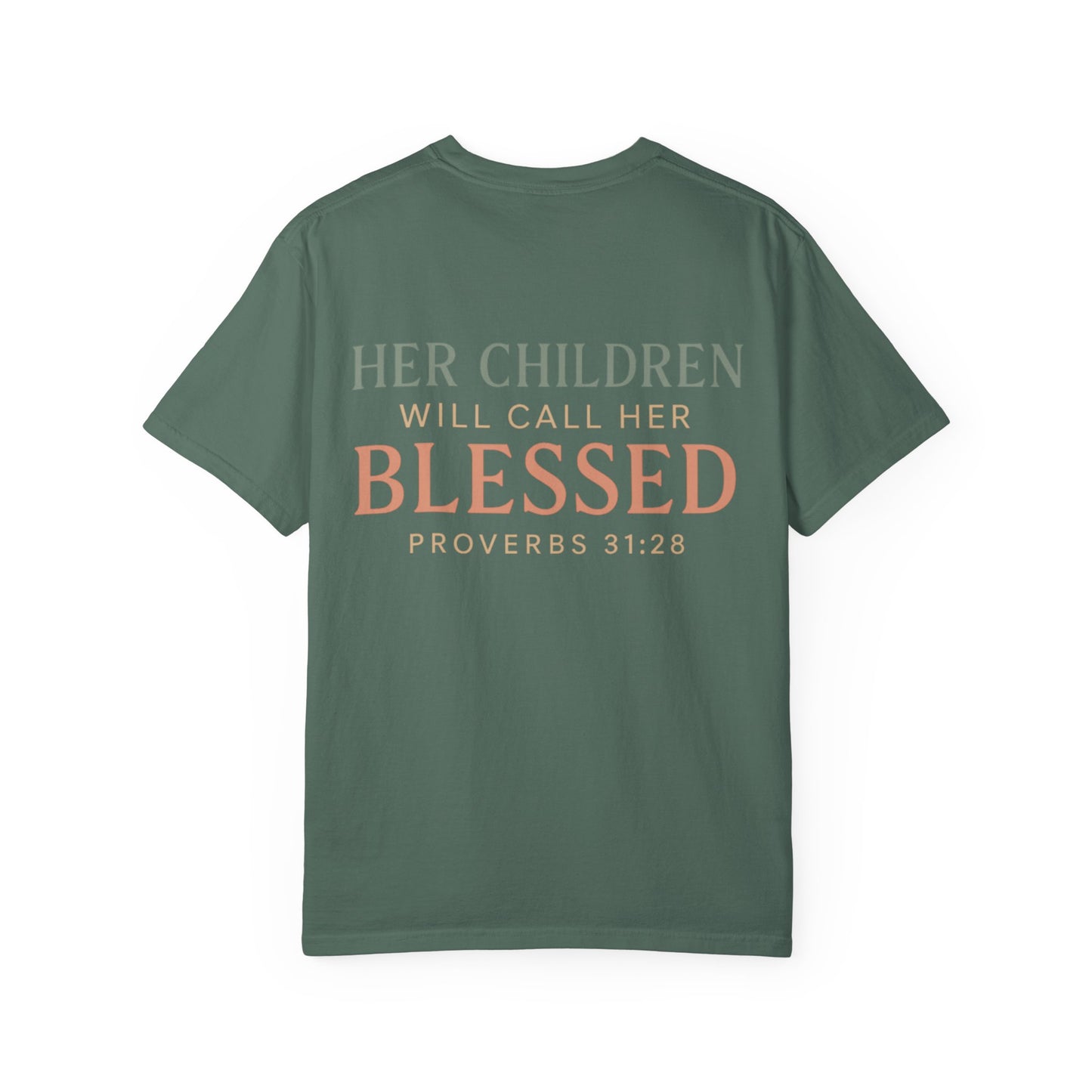 Mama Shirt – Her Children Will Call Her Blessed | Proverbs 31:28 | The Bougie Pumpkin Boutique - The Bougie Pumpkin Boutique