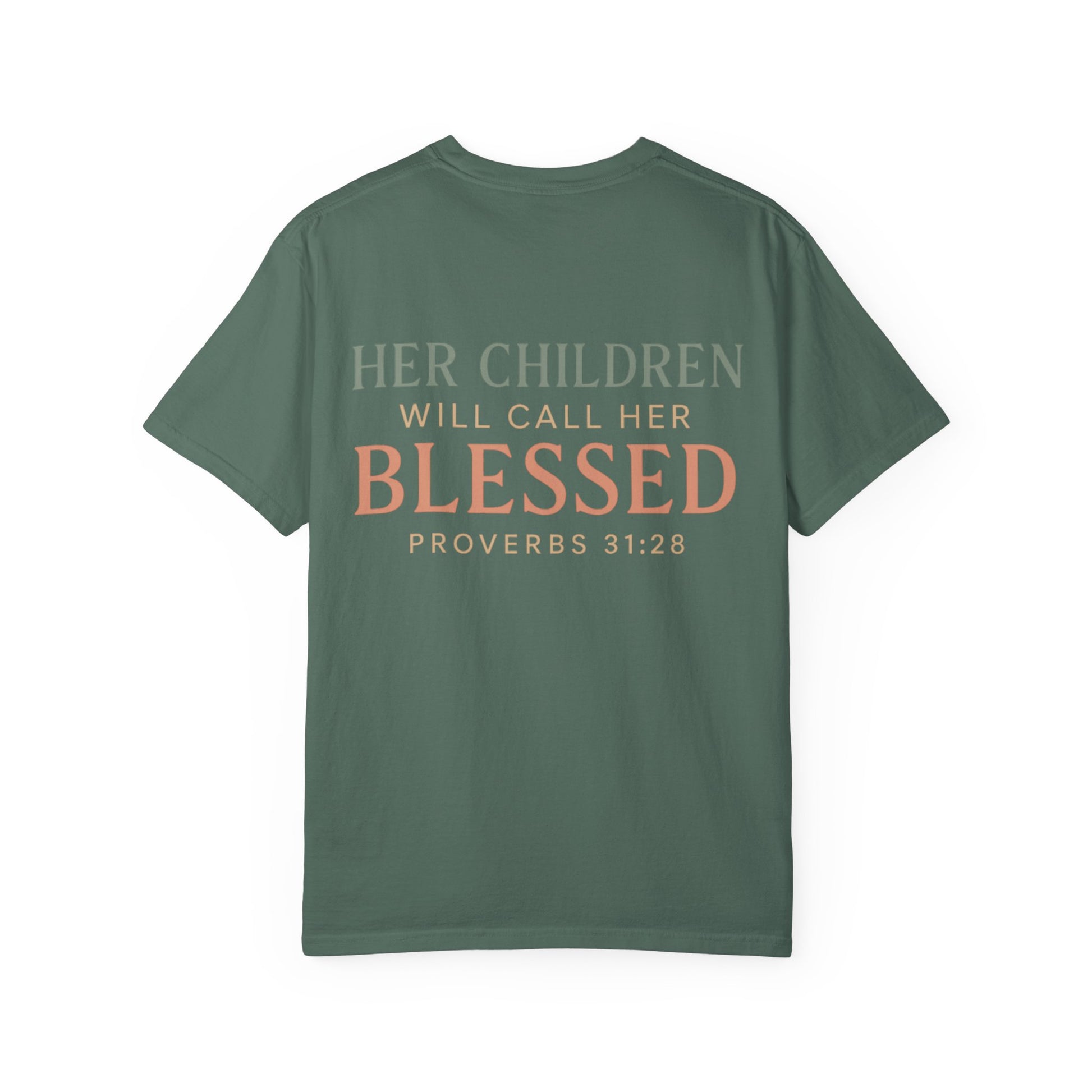 Mama Shirt – Her Children Will Call Her Blessed | Proverbs 31:28 | The Bougie Pumpkin Boutique - The Bougie Pumpkin Boutique
