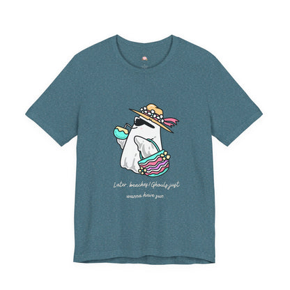 Funny Halloween Beaches Unisex Tee