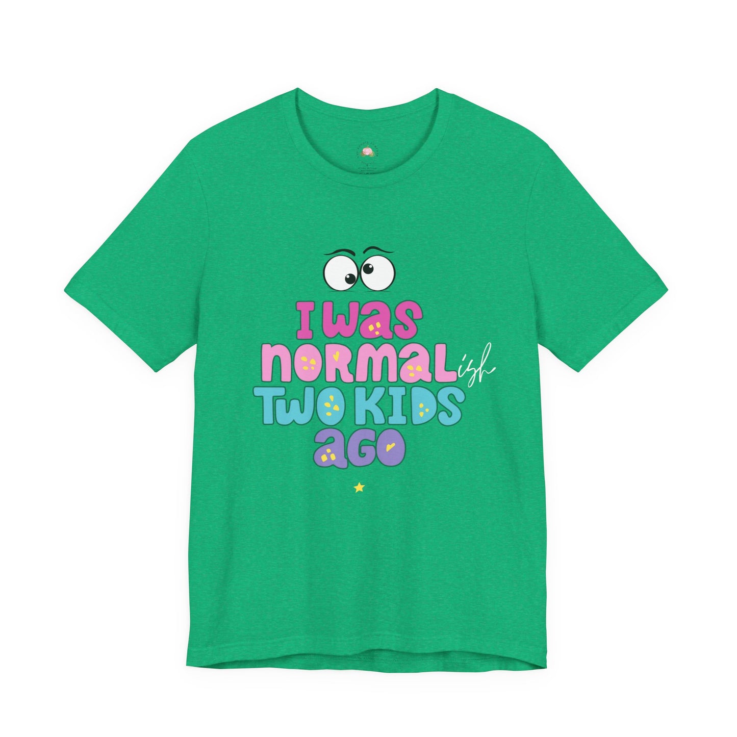 Unisex Jersey Short Sleeve Tee with 'I Was Normal Two Kids Ago' Design - Fun Parenthood Shirt, Gift for Moms and Dads, Casual Wear, [...]