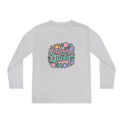 Learning Queen Youth Long Sleeve Tee
