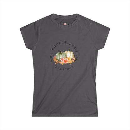 Women's T-Shirt - Bougie Pumpkin Boutique, Fall Halloween Design
