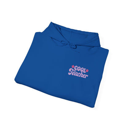 Cool Teacher Hooded Sweatshirt, Teacher Gift, Unisex Hoodie, Classroom Apparel, Back to School, Teacher Appreciation