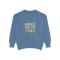 Grace Got Me Y’all Sweatshirt | Southern Christian Crewneck – The Bougie Pumpkin Boutique