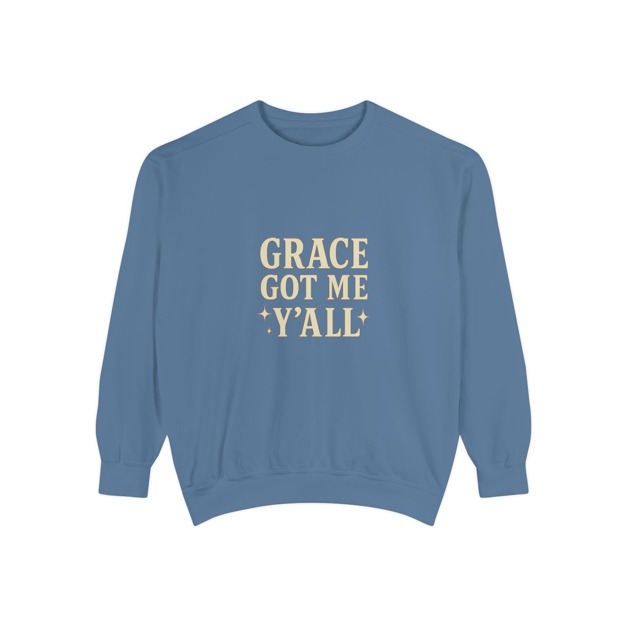 Grace Got Me Y’all Sweatshirt | Southern Christian Crewneck – The Bougie Pumpkin Boutique