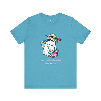 Funny Halloween Beaches Unisex Tee