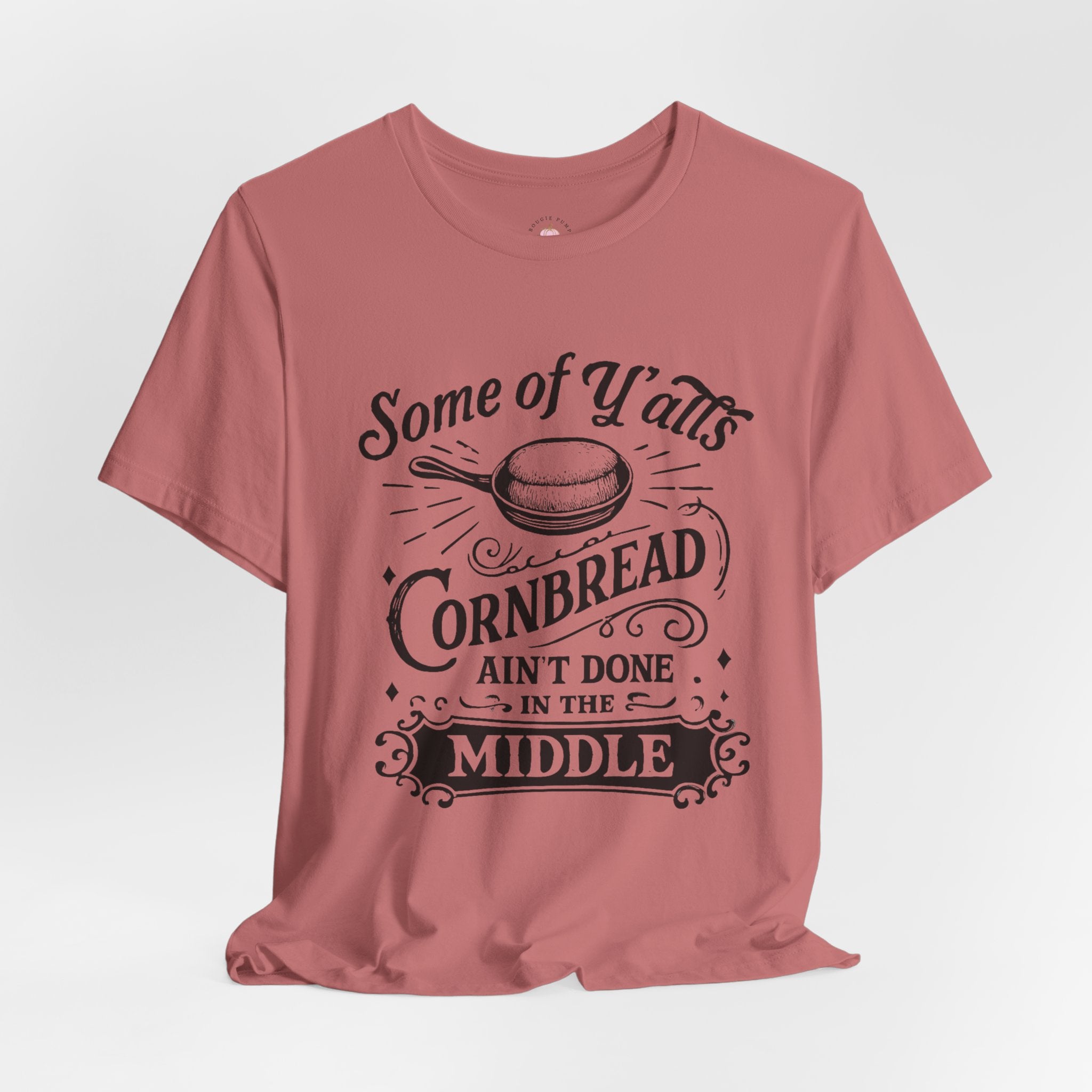 Cornbread Ain’t Done Tee | Southern Comfort T-Shirt | Funny Vintage Kitchen Shirt – Bougie Pumpkin Boutique