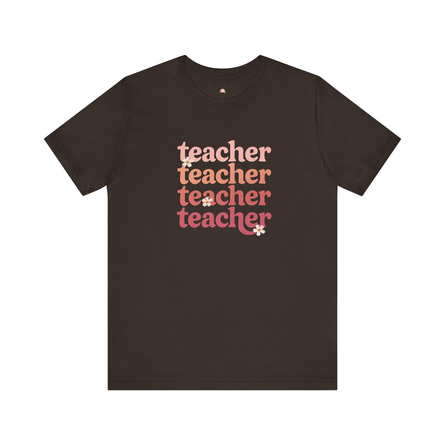 Teacher Vibes Unisex Jersey Tee - Perfect Gift for Educators, Teacher Appreciation, Classroom Style, Graduation Gift, Everyday Wear