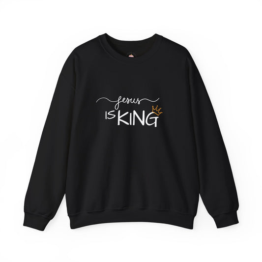 Christian Faith Unisex Sweatshirt - Jesus is King