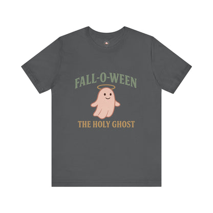 Christian Unisex Tee Holy Ghost Halloween Alternative Faith Humor - The Bougie Pumpkin Boutique