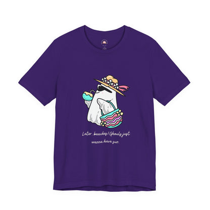 Funny Halloween Beaches Unisex Tee