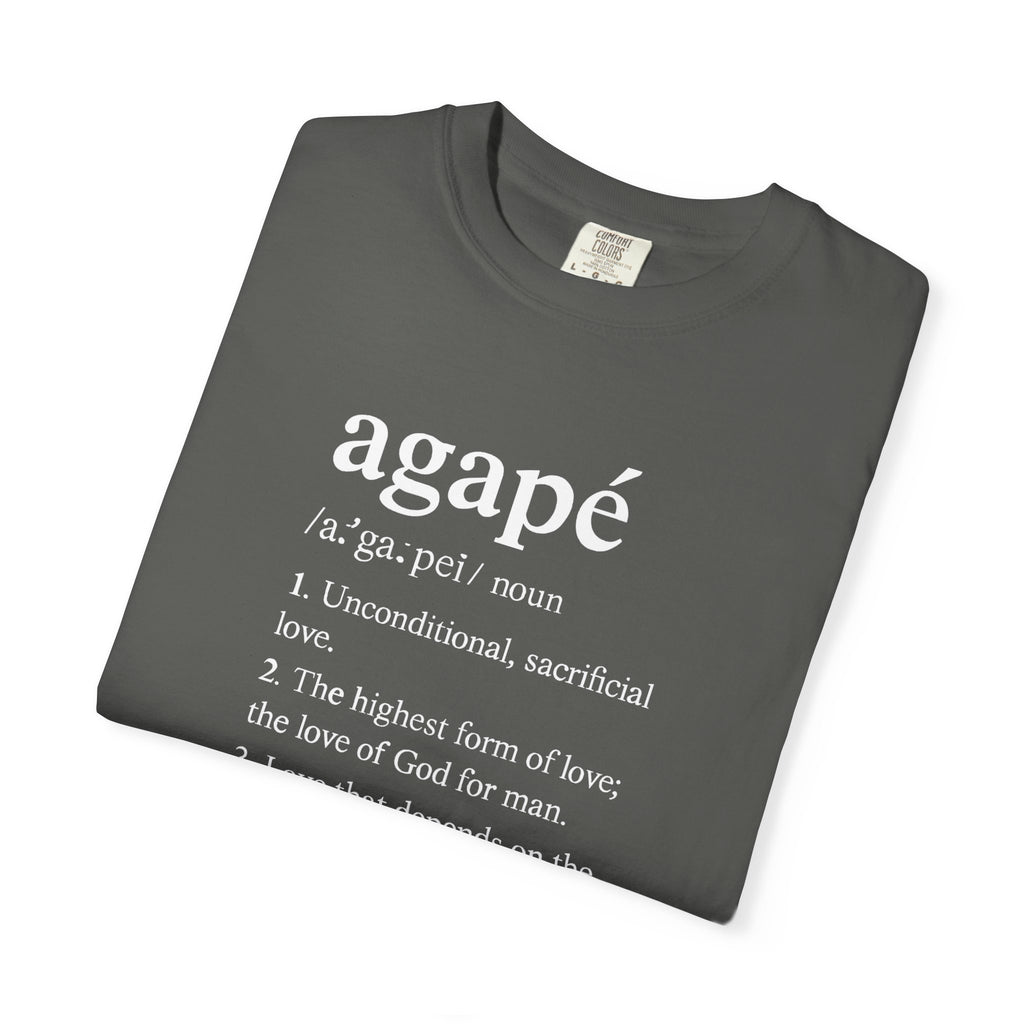 Agapé Definition Tee - Unconditional Love Christian T-Shirt