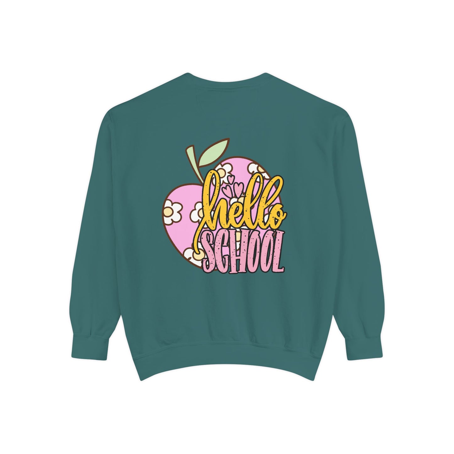 Teacher Appreciation Unisex Sweatshirt - Hello School, Back to School Gift