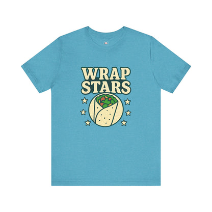 Punny Wrap Stars Unisex Tee - Cafeteria Worker Appreciation Gift - The Bougie Pumpkin Boutique