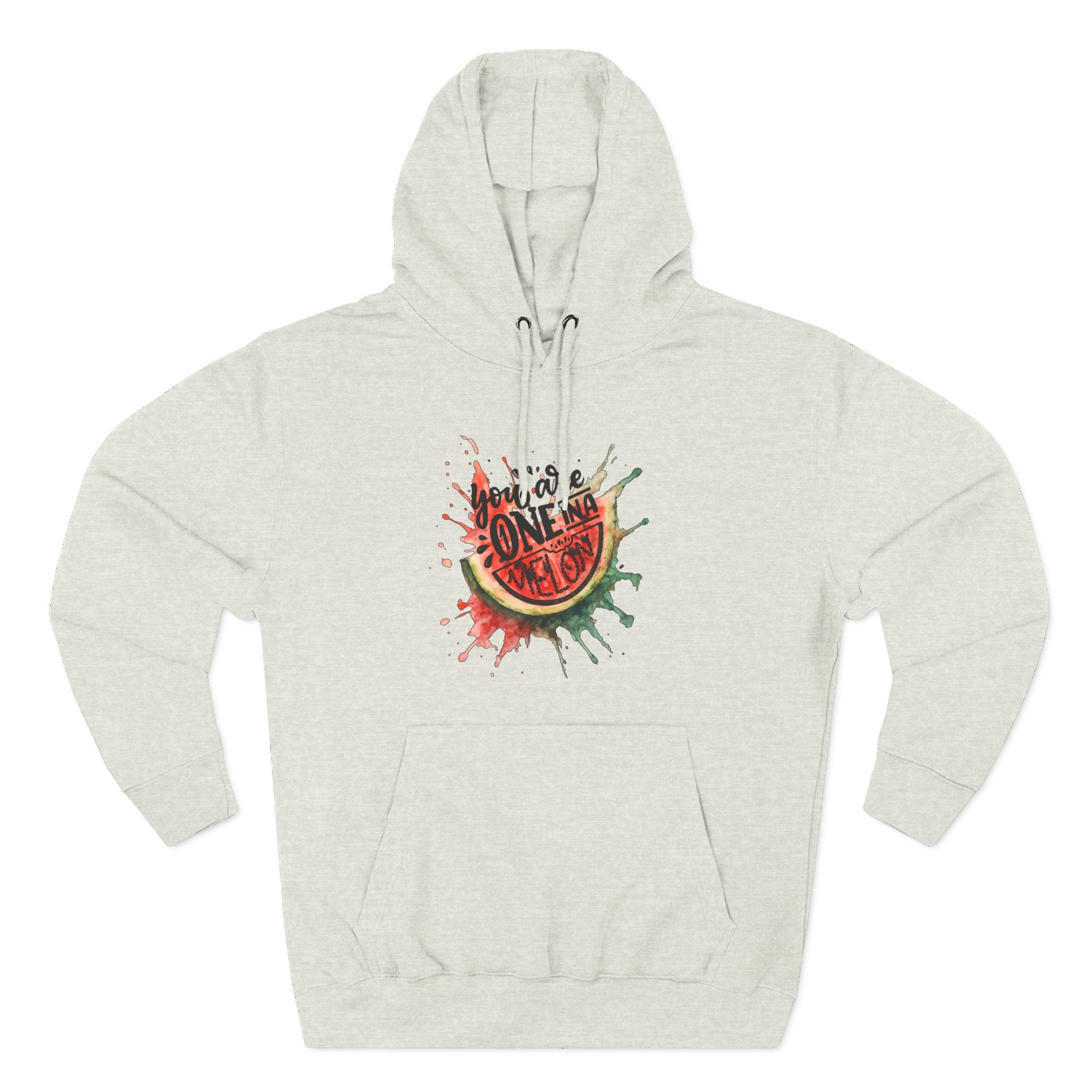 Fleece Hoodie - One In A Melon Design
