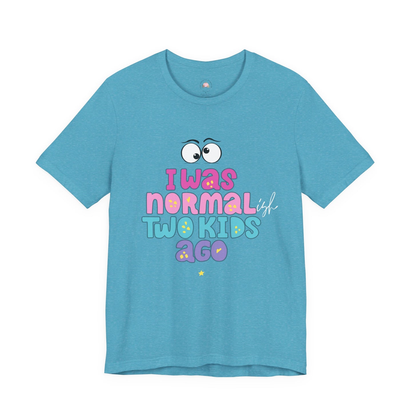 Unisex Jersey Short Sleeve Tee with 'I Was Normal Two Kids Ago' Design - Fun Parenthood Shirt, Gift for Moms and Dads, Casual Wear, [...]