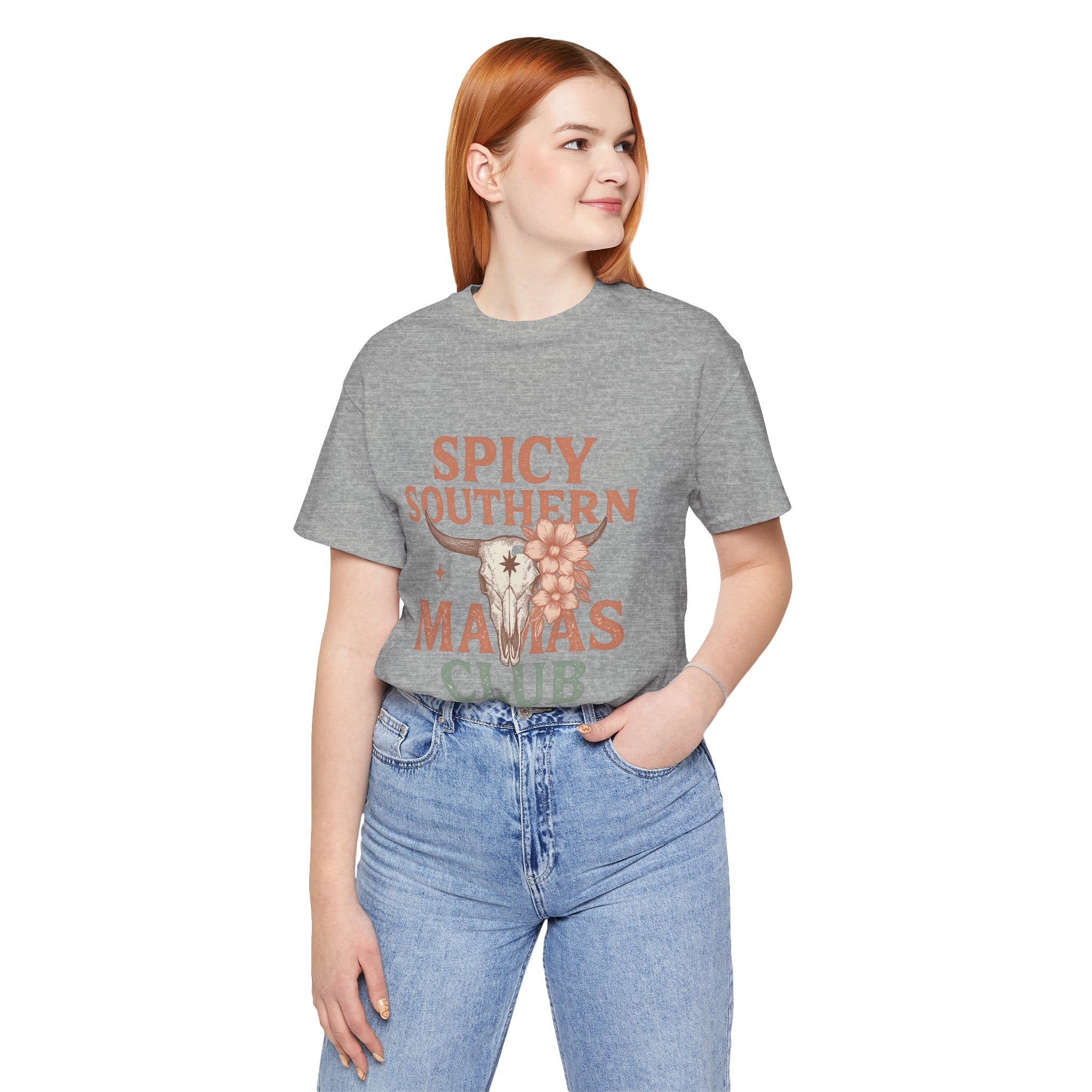 Spicy Southern Mamas Club Tee | Western Graphic Shirt for Faith-Filled Women – The Bougie Pumpkin Boutique