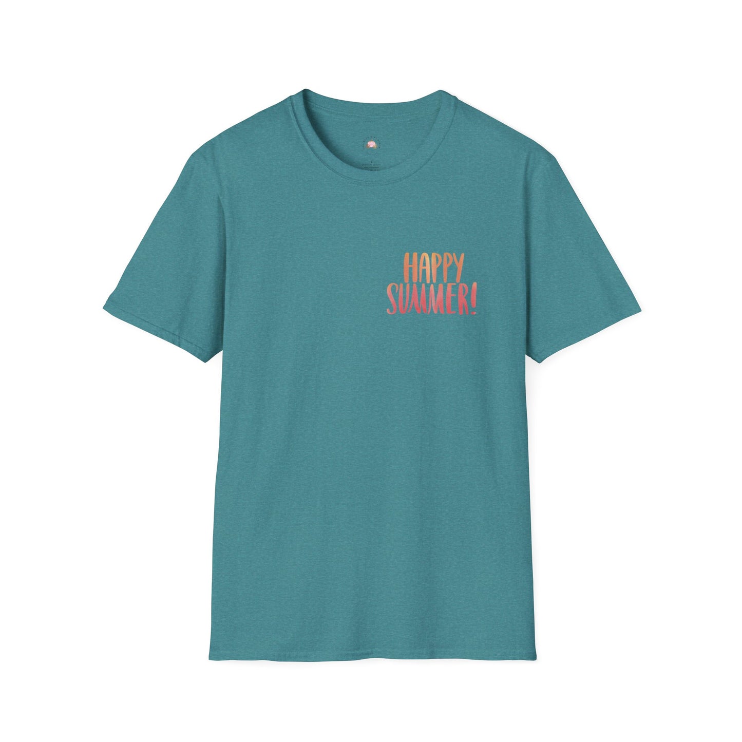Happy Summer Unisex T-Shirt - Vacation Shirt and Beachwear