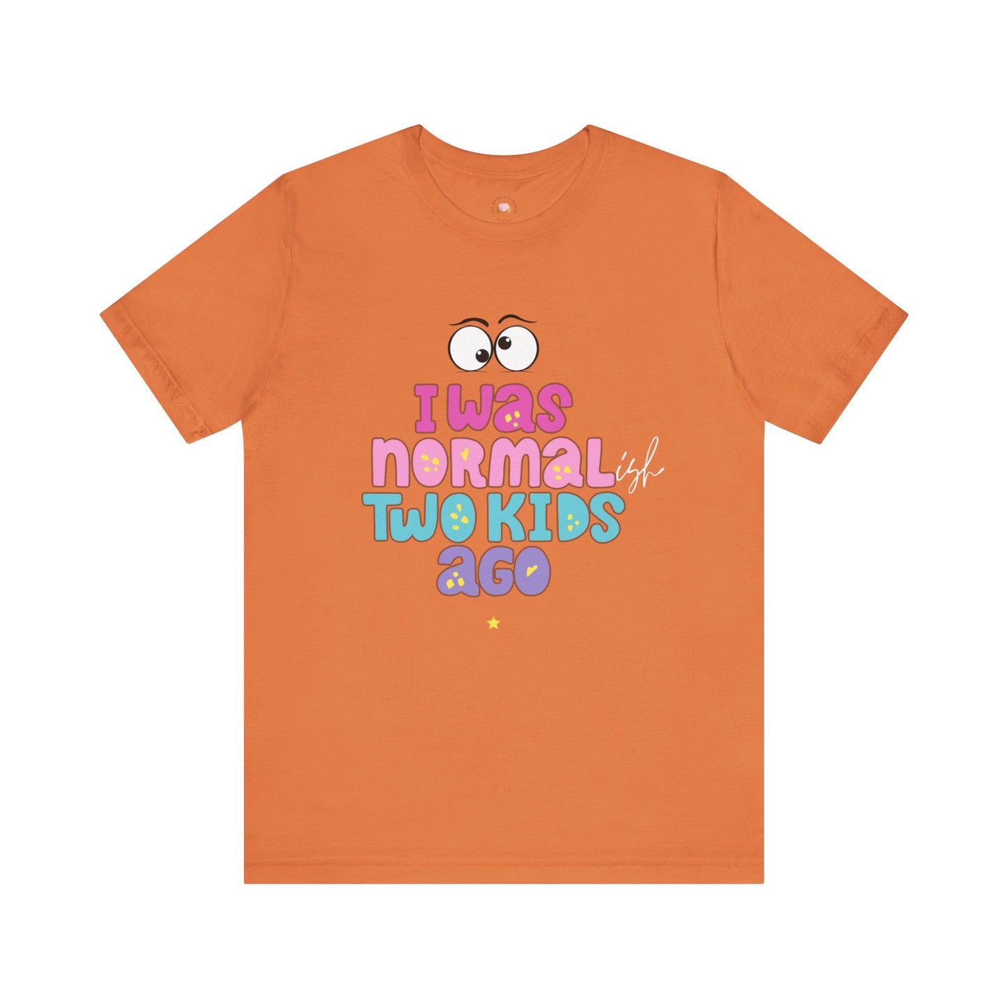 Unisex Jersey Short Sleeve Tee with 'I Was Normal Two Kids Ago' Design - Fun Parenthood Shirt, Gift for Moms and Dads, Casual Wear, [...]
