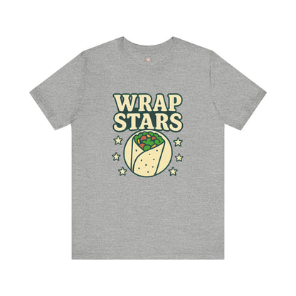 Punny Wrap Stars Unisex Tee - Cafeteria Worker Appreciation Gift - The Bougie Pumpkin Boutique