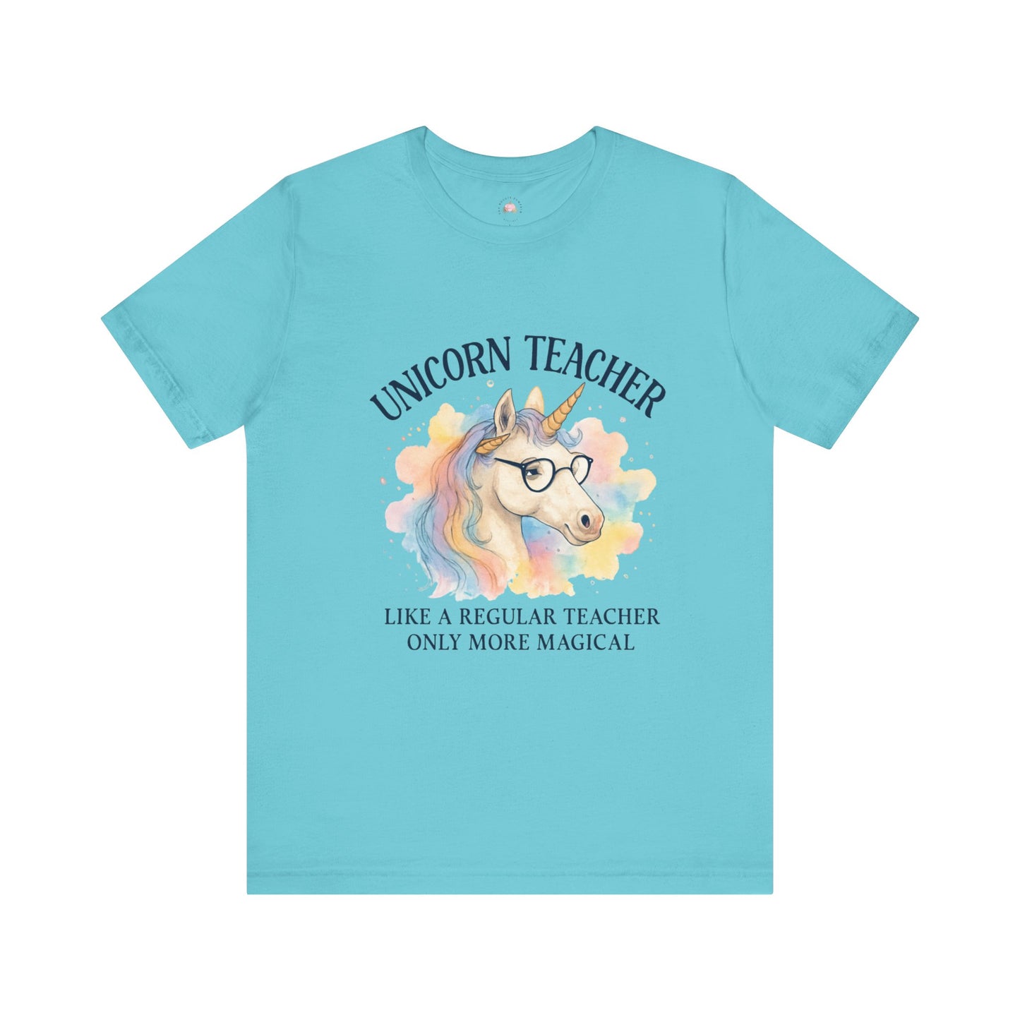 Unisex Tee - Unicorn Teacher Funny Design
