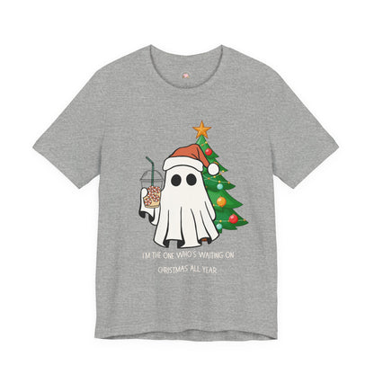 Funny Teacher Squad Unisex Tee - Ghost of Christmas Halloween Design
