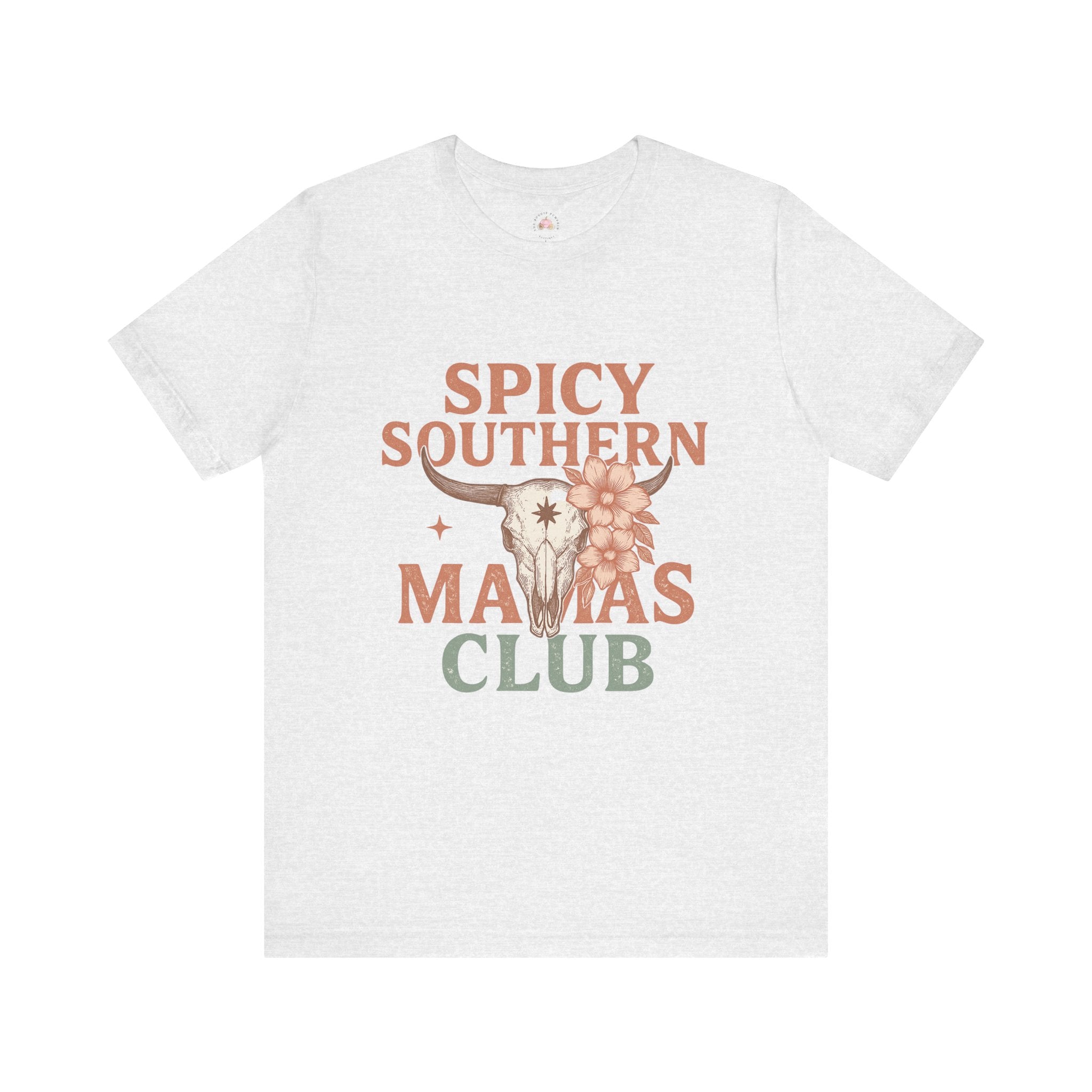 Spicy Southern Mamas Club Tee | Western Graphic Shirt for Faith-Filled Women – The Bougie Pumpkin Boutique